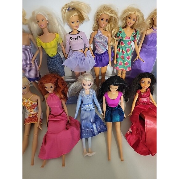 Barbie dolls & Friends Lot 16pc - Picture 4 of 6